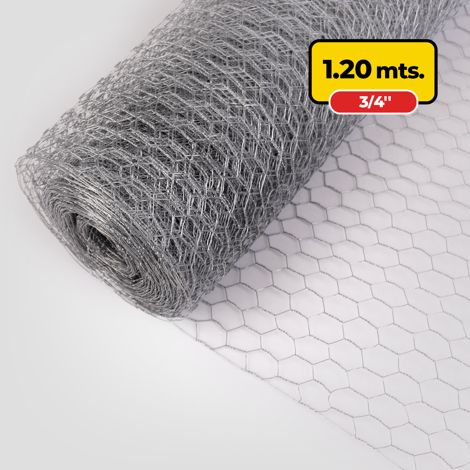 Malla Hexagonal 3/4'' x 1.20x50m