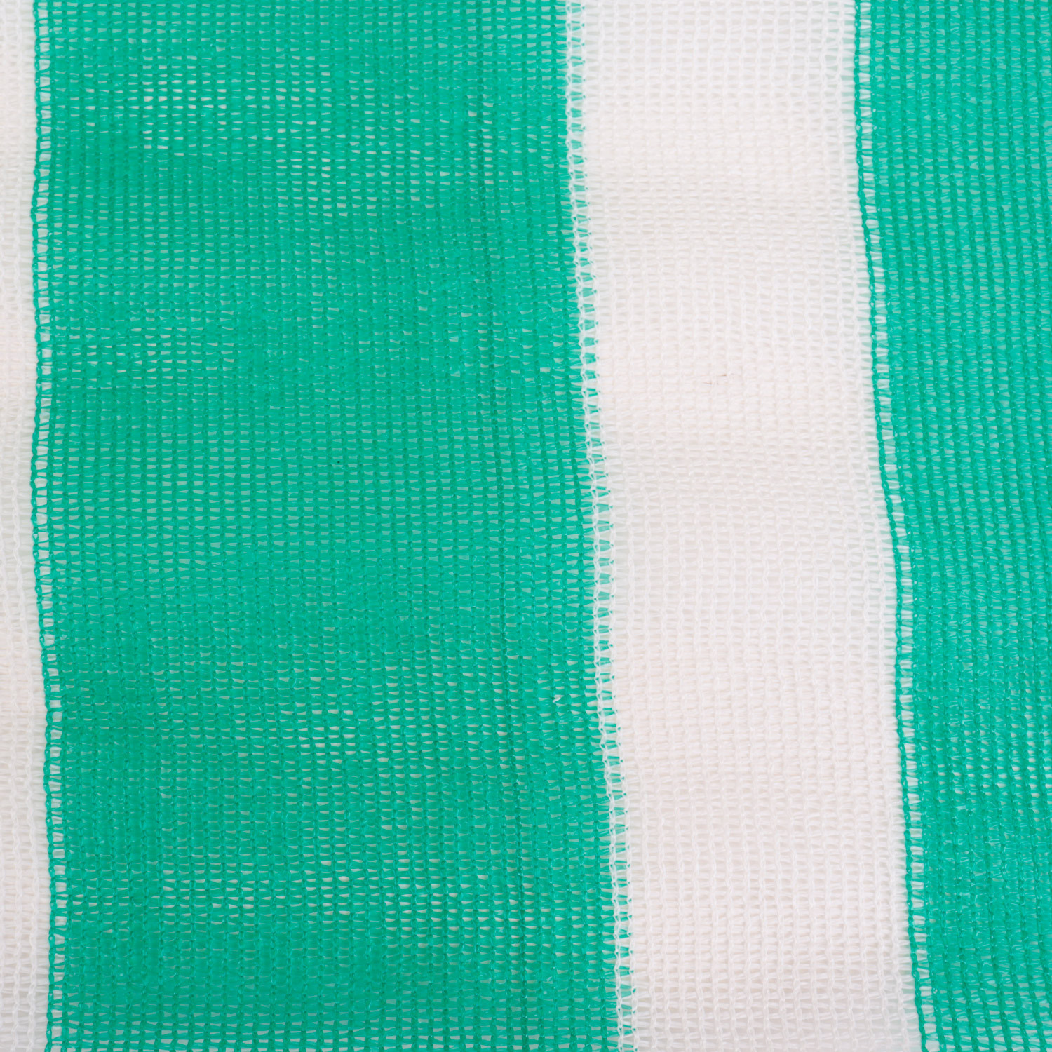 Malla Raschel Bicolor Verde-Blanca 80%