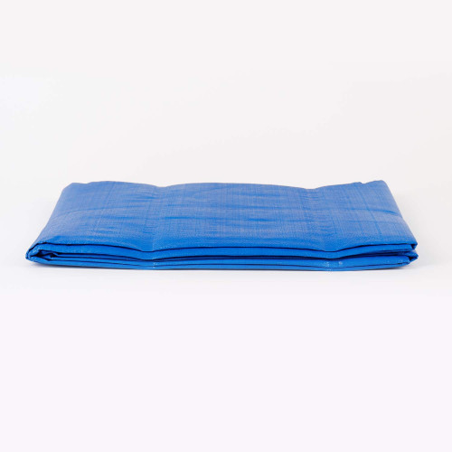 Piso carpa azul plata dimensionado 3x4 c/ojales