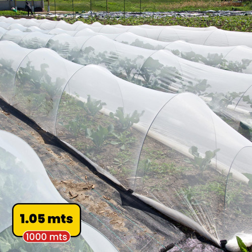 Tela anti heladas blanca 1.05mx1.000m