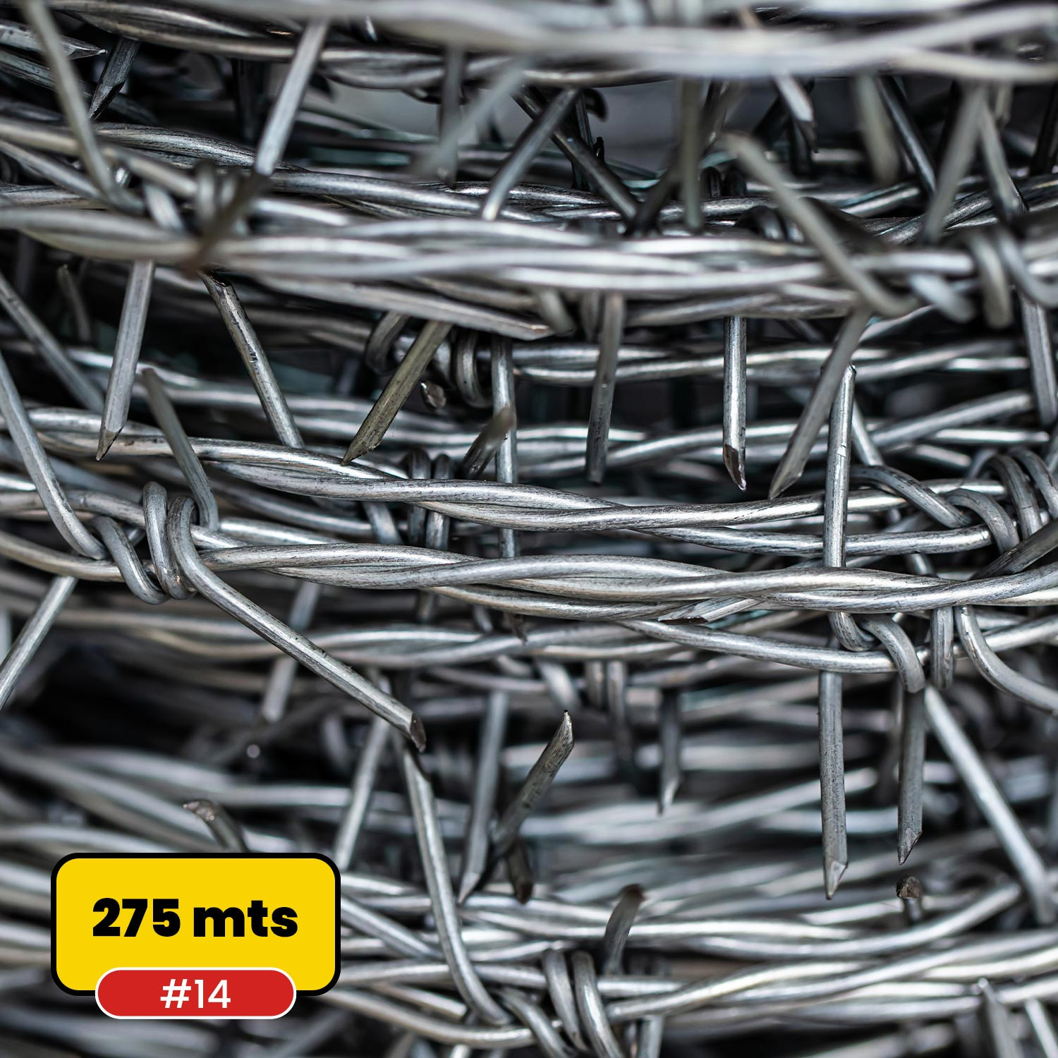 Alambre Púas 275 m en N° 14 Alambre Púas 275 m en N° 14