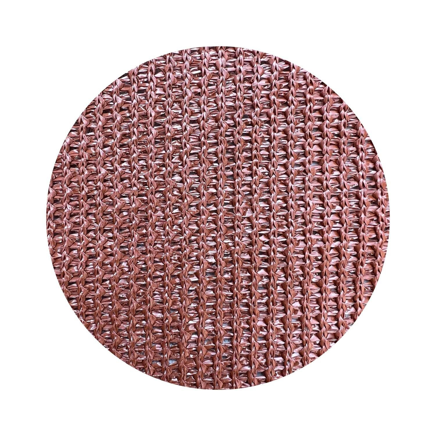 Malla Raschel Café 90%