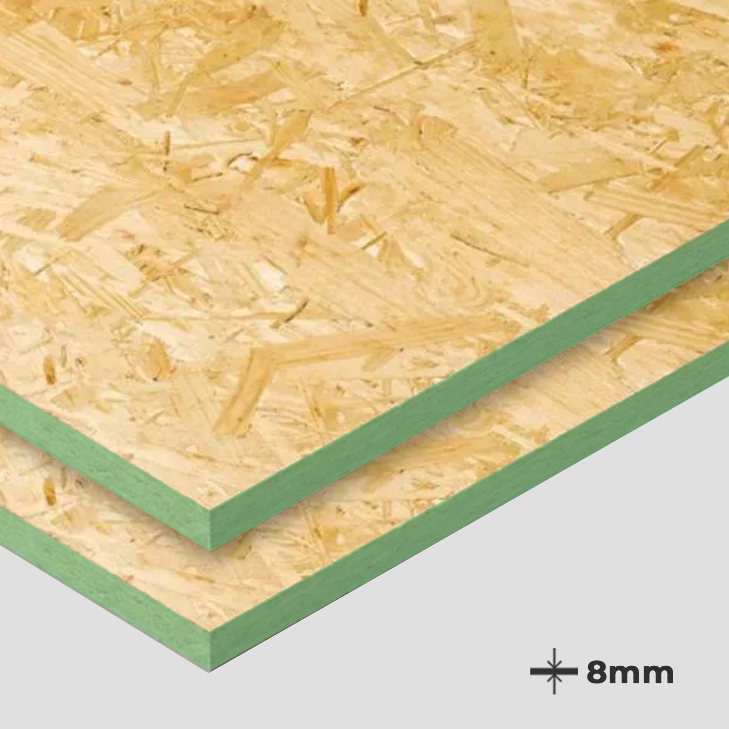 Tablero OSB 8,0 x 1220 x 2440 mm.
