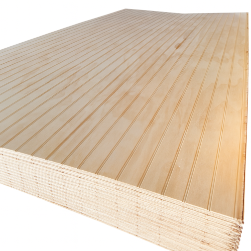Tablero Terciado ranurado colonial 9 x 1220 x 2440mm (pallet de 115 un)