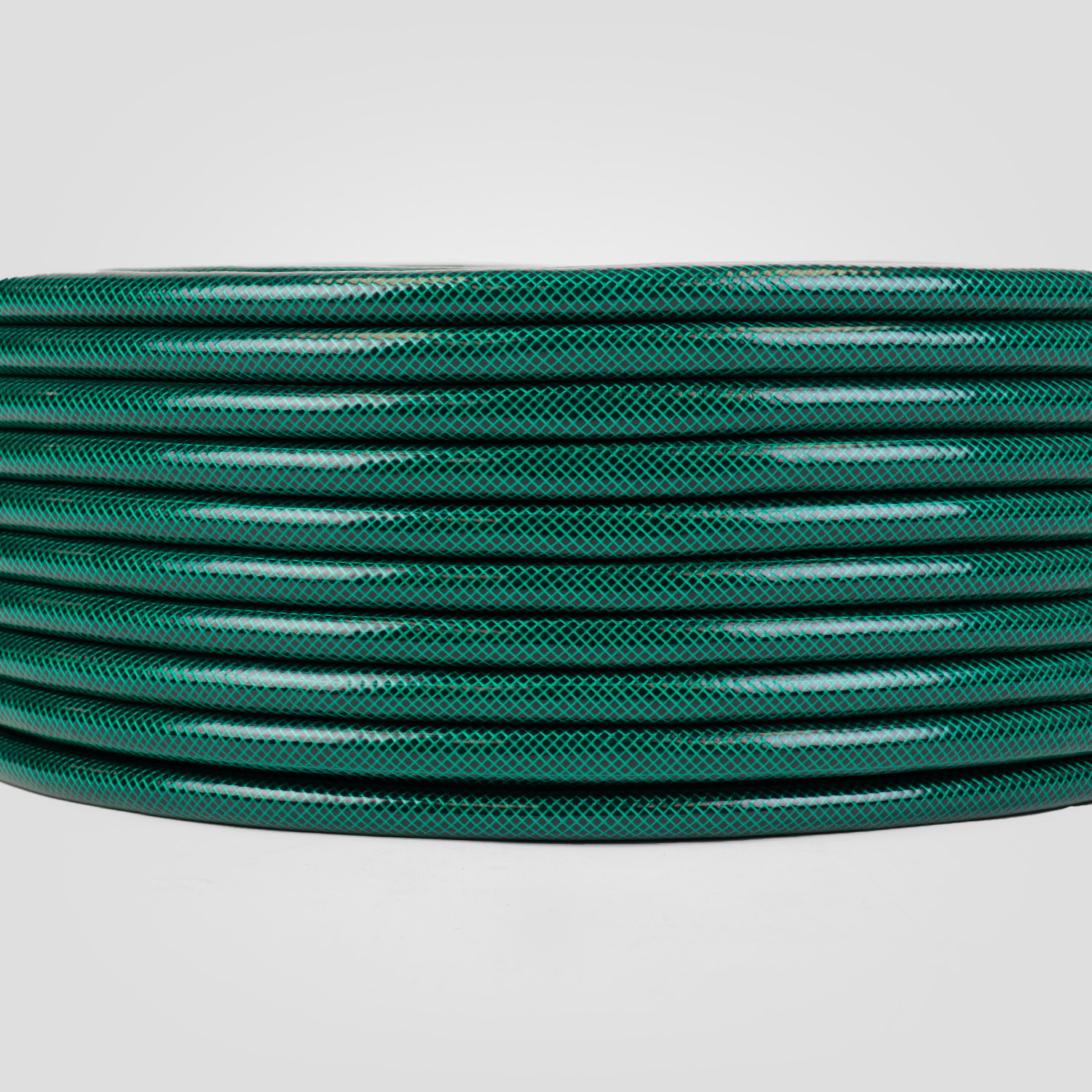 Manguera Jardín Verde c/malla refuerzo 3/4" de 100m