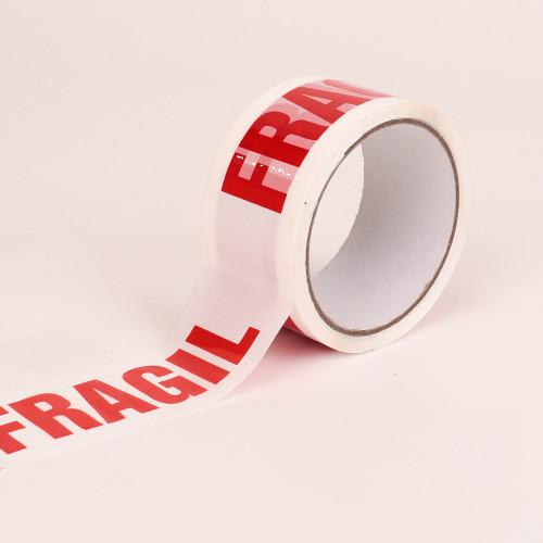 Cinta Embalaje Blanca "FRAGIL" 48x40m - Caja 72 rollos