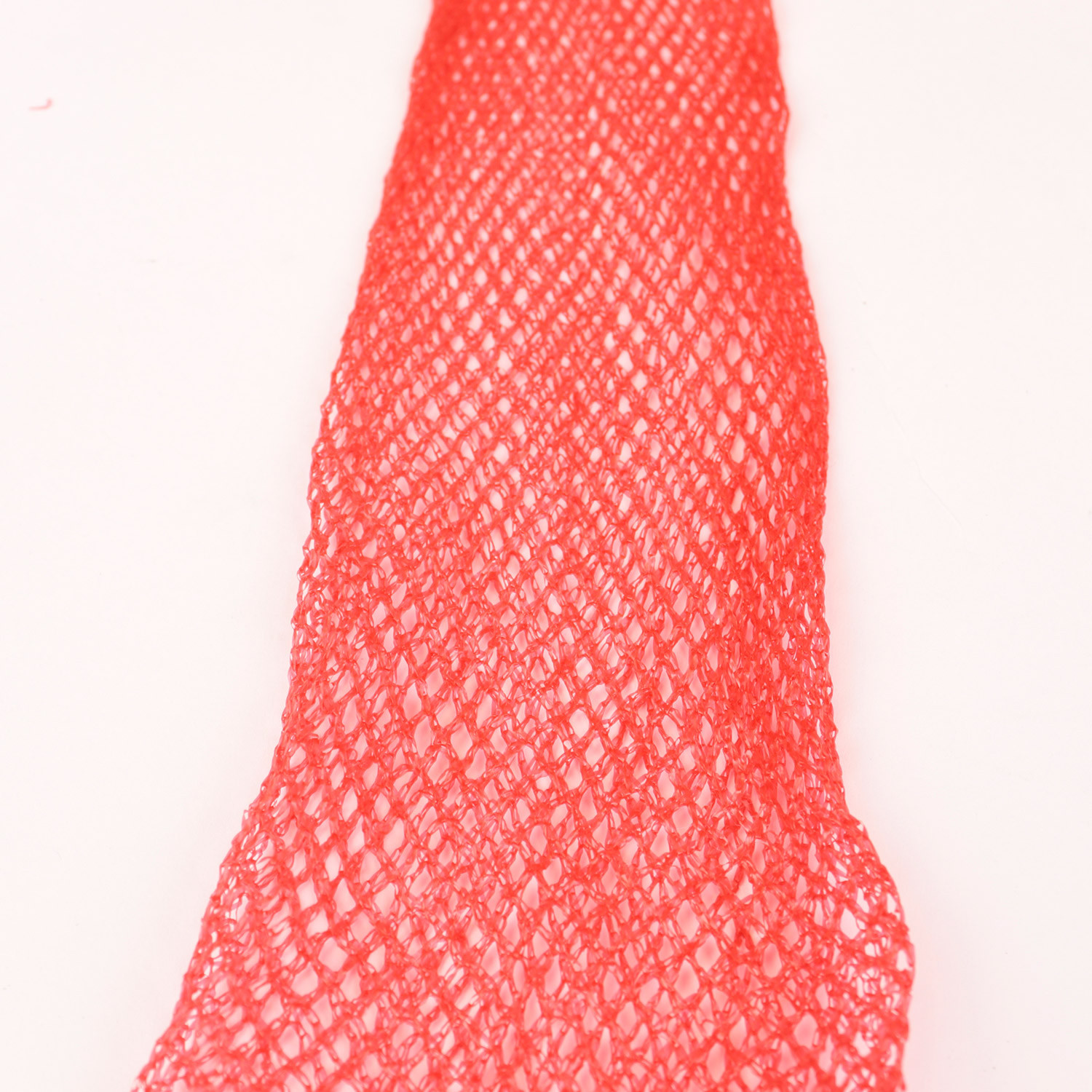 Rollo malla tubular rojo (18cm x 21cm) 1.000m