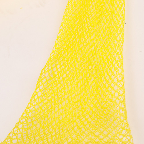 Rollo malla tubular amarillo (18cm x 21cm) 1.000m